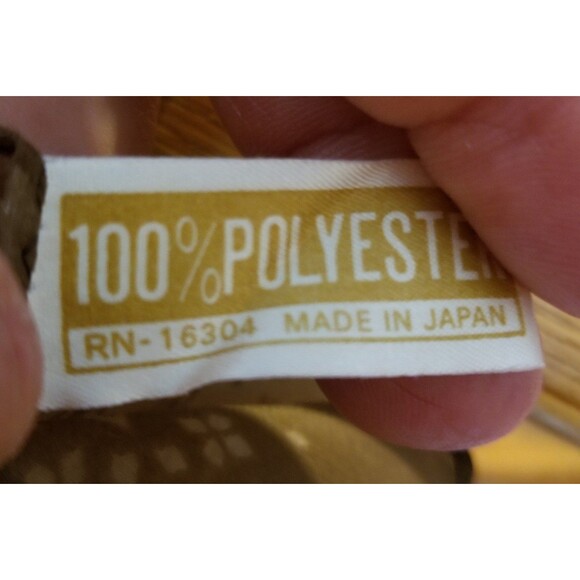 Polyester Scarf made in japan 21" square approximate - Picture 5 of 6